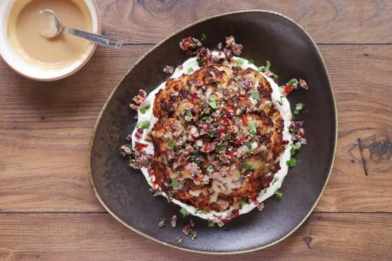 Step 10 - Whole Roasted Harissa Cauliflower