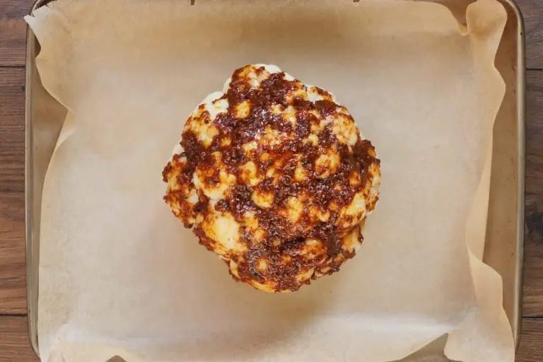 Step 4 - Whole Roasted Harissa Cauliflower