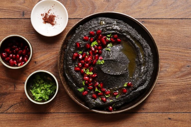 Step 3 - Black Hummus
