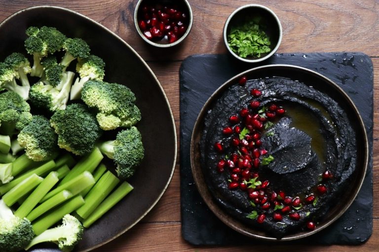 Step 4 - Black Hummus