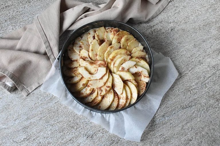 Step 9 - Cinnamon Apple Tea Cake