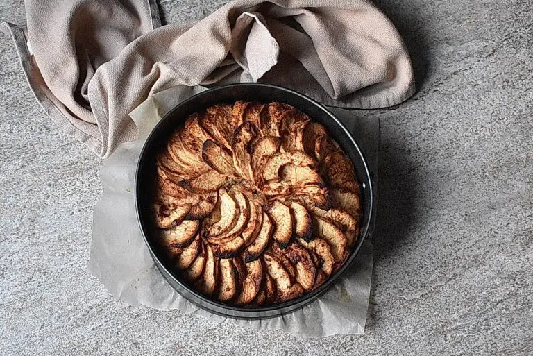 Step 10 - Cinnamon Apple Tea Cake