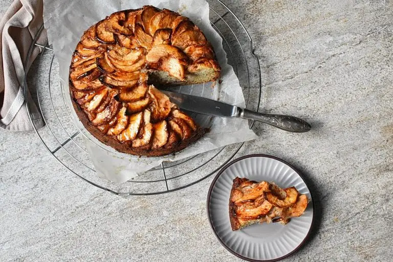 Step 14 - Cinnamon Apple Tea Cake