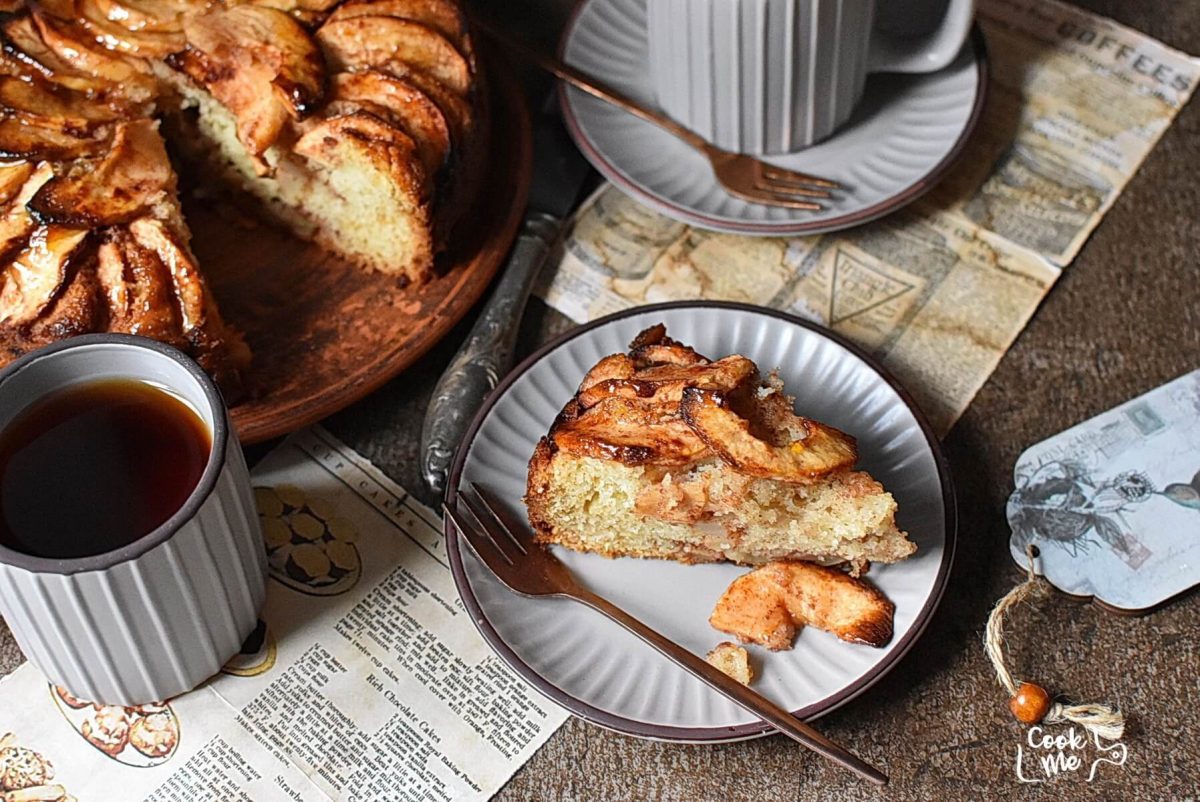 Cinnamon Apple Tea Cake
