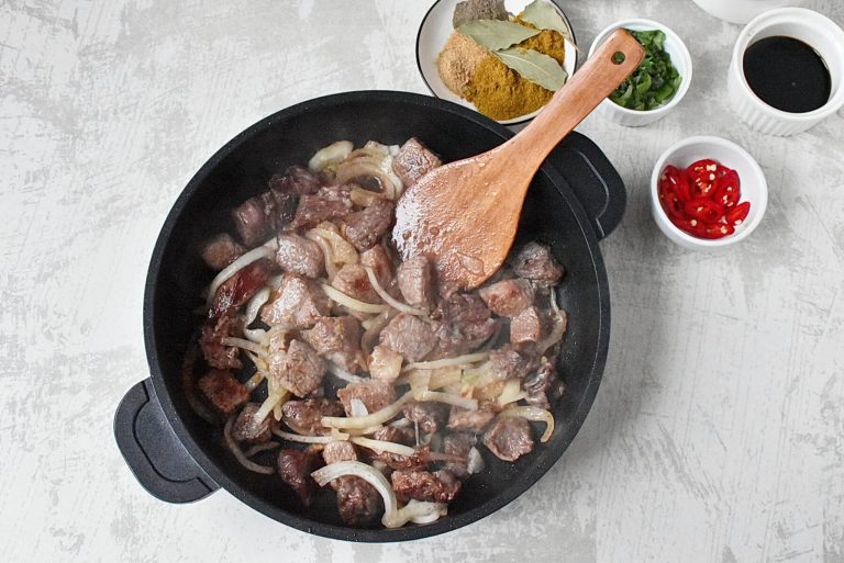 Step 2 - Coconut Curry Beef Stew