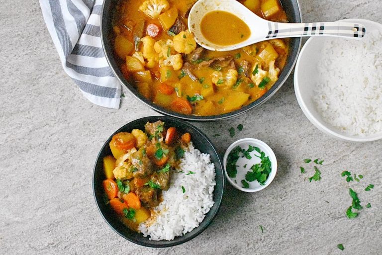 Step 9 - Coconut Lamb Curry
