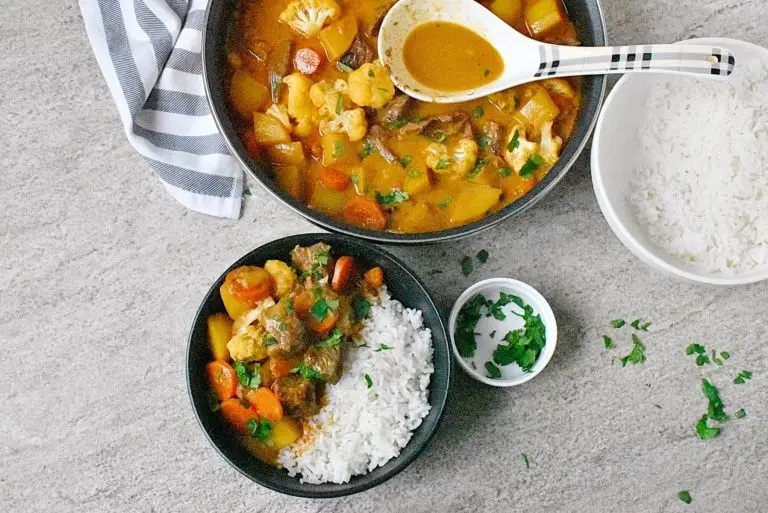 Step 9 - Coconut Lamb Curry