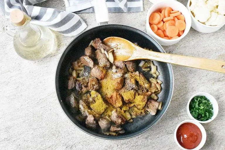 Step 3 - Coconut Lamb Curry