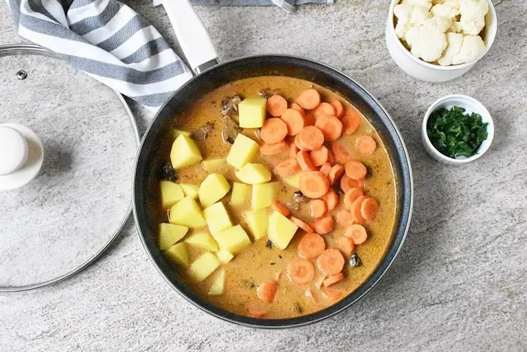 Step 6 - Coconut Lamb Curry