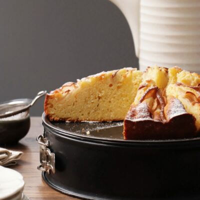Fresh Ginger and Pear Cake Recipe-Pear Ginger Cake-Easy Pear Cake-Breakfast Cake Recipe