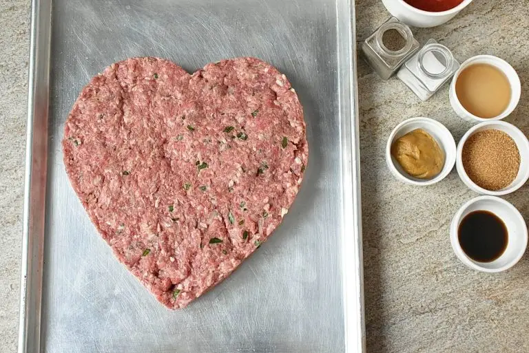 Step 3 - Heart-Shaped Meatloaf