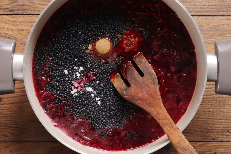Step 3 - Lentil Beet Soup