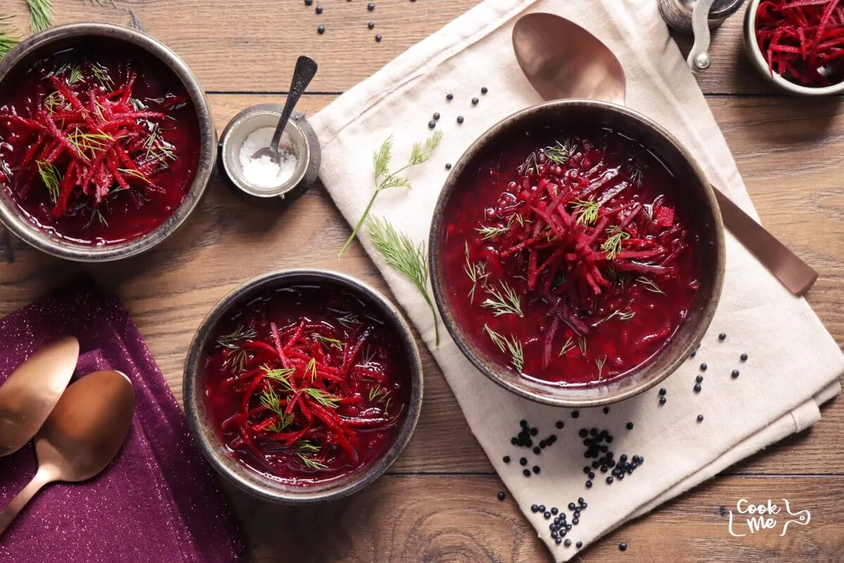 Lentil Beet Soup