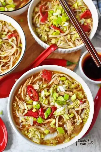 One-Pot Chinese Chicken Noodle Soup
