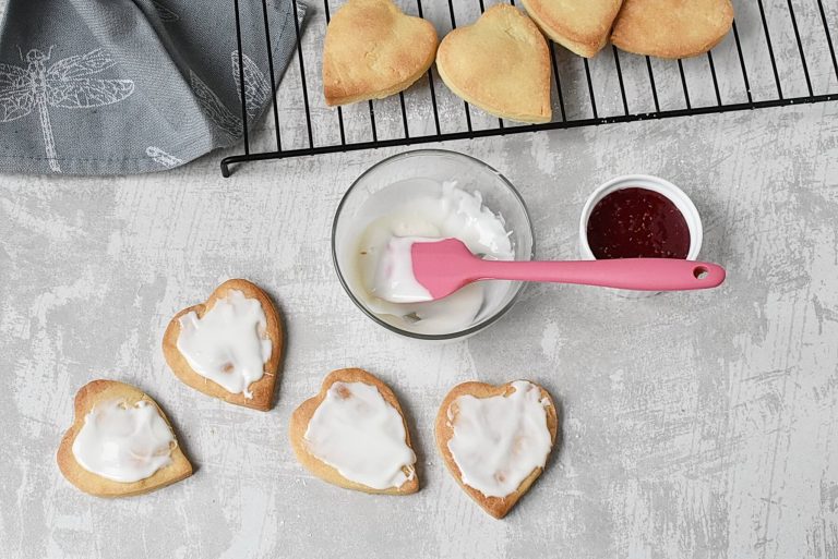 Step 13 - Raspberry and White Chocolate Shortbread Cookies