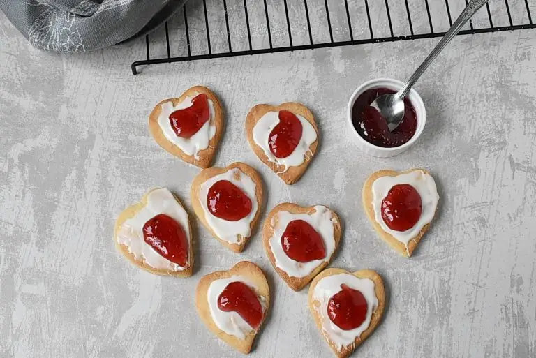 Step 14 - Raspberry and White Chocolate Shortbread Cookies