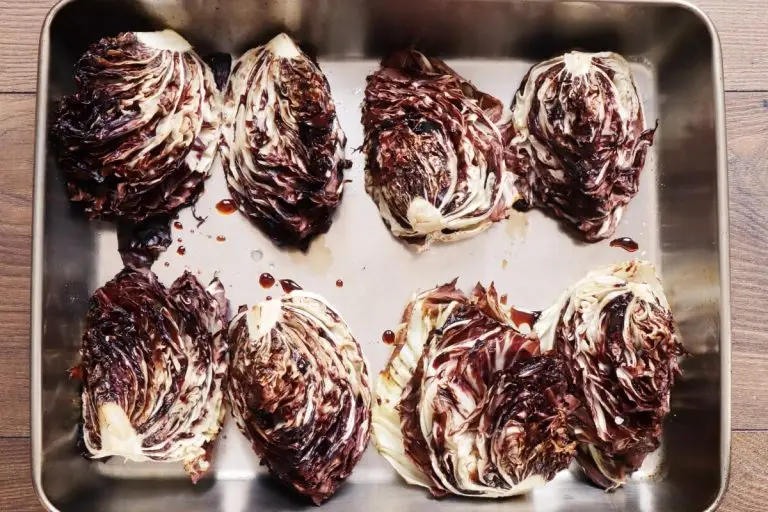 Step 5 - Roasted Radicchio Persimmon Salad