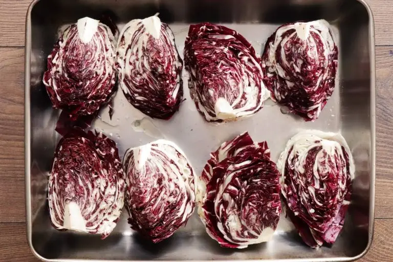 Step 2 - Roasted Radicchio Persimmon Salad