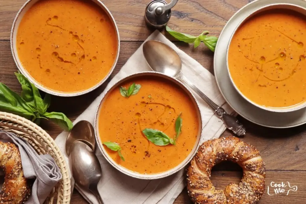Roasted Tomato White Bean Soup
