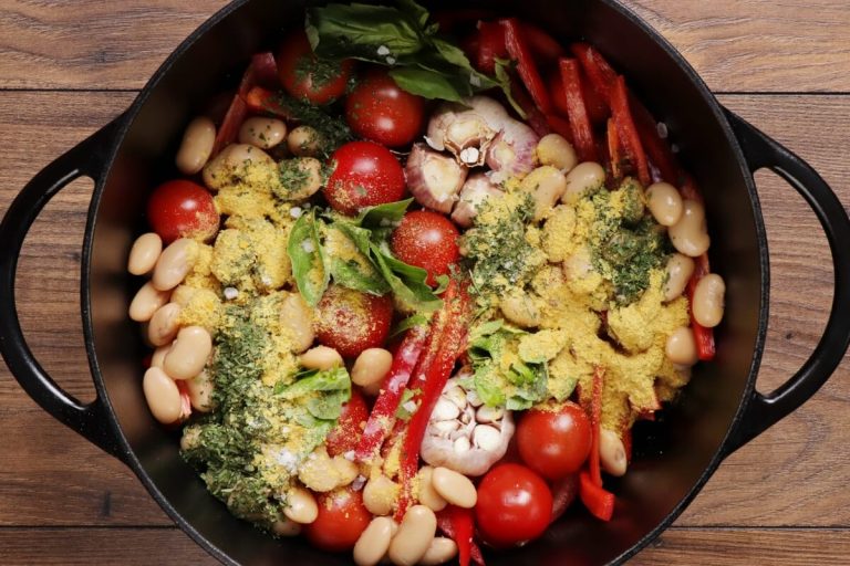 Step 2 - Roasted Tomato White Bean Soup