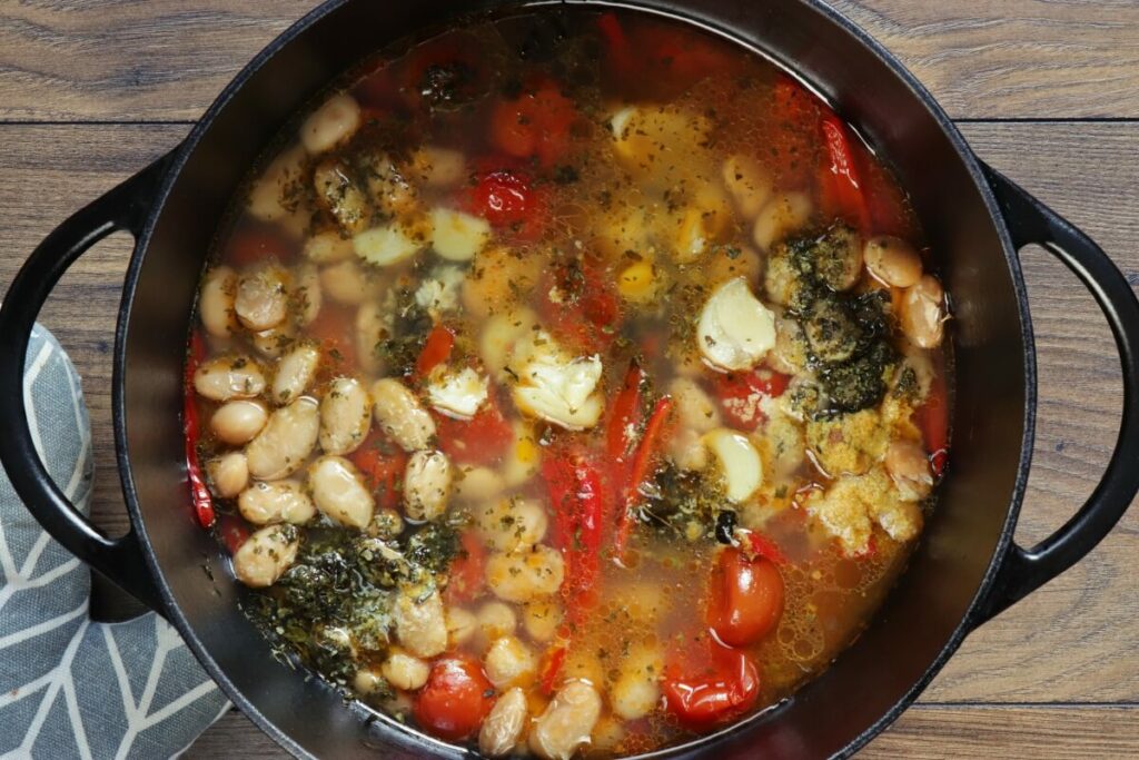 Roasted Tomato White Bean Soup recipe - step 5