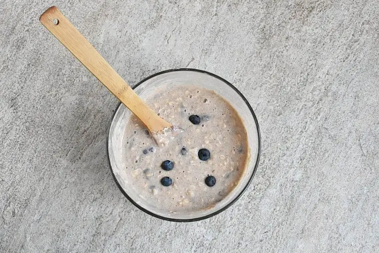 Step 5 - Banana Blueberry Oat Waffles