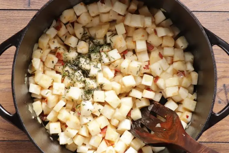 Step 3 - Celeriac, Bacon and Barley Soup