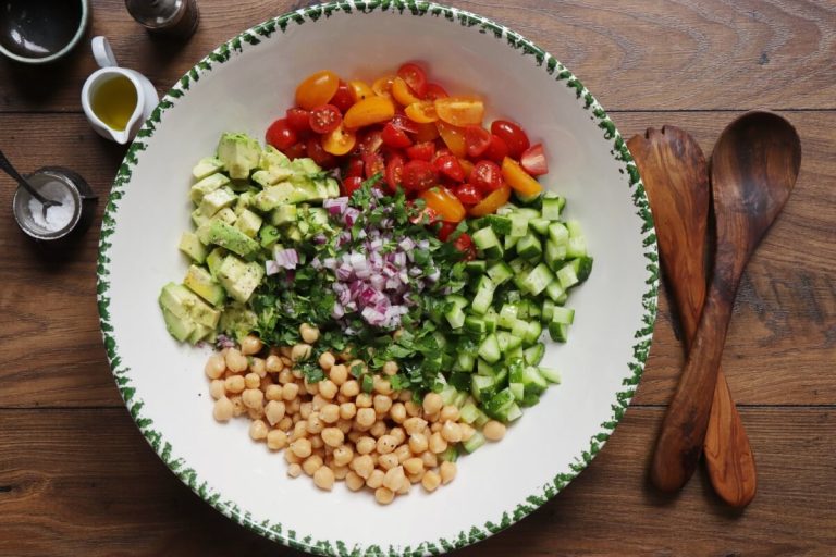 Step 2 - Chickpea Salad
