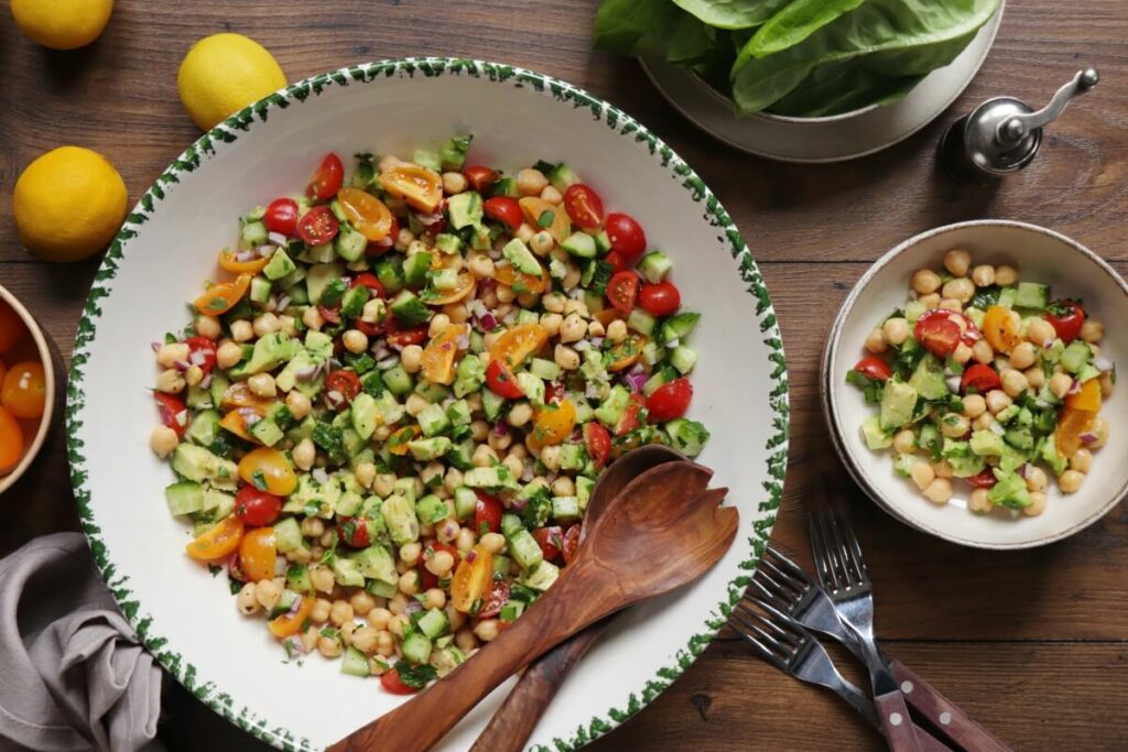 How to serve Chickpea Salad