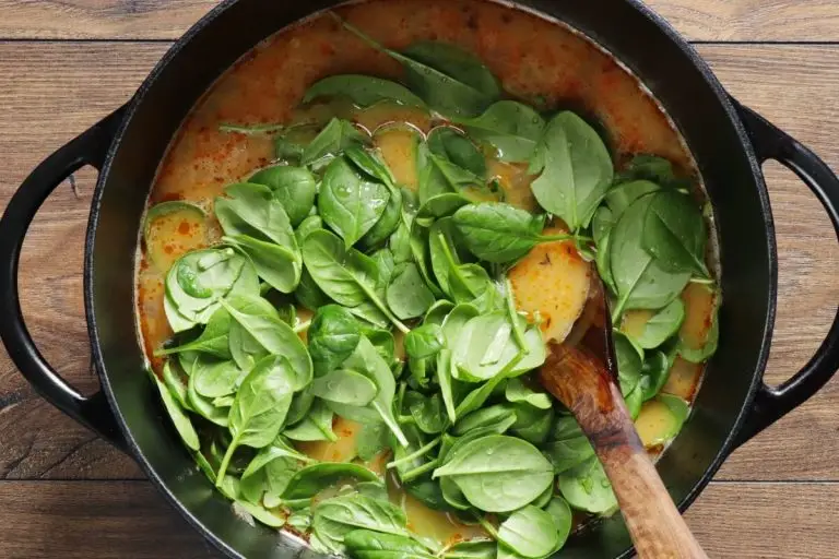 Step 9 - Chickpea Soup with Spinach