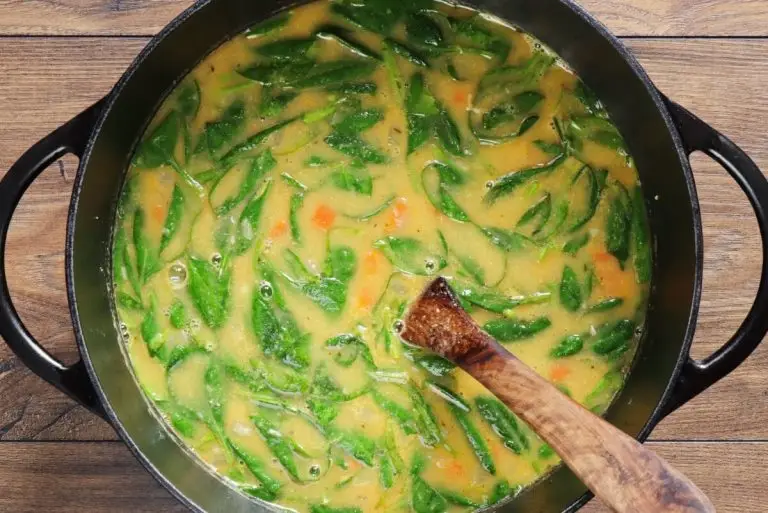 Step 10 - Chickpea Soup with Spinach
