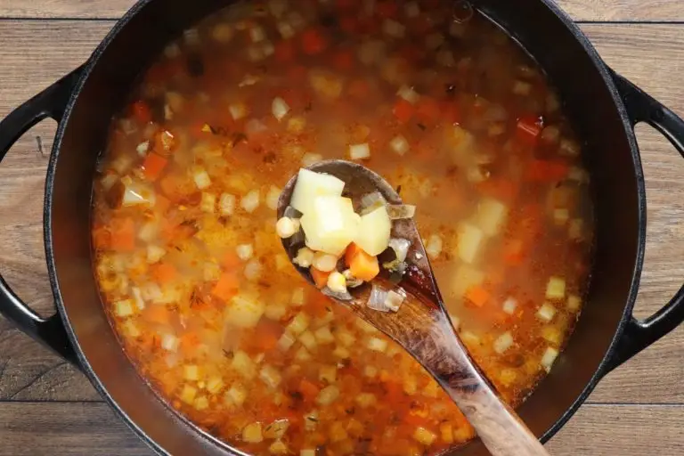 Step 6 - Chickpea Soup with Spinach