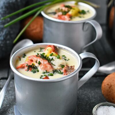 Creamy Norwegian Fish Soup Recipes– Homemade Creamy Norwegian Fish Soup – Easy Creamy Norwegian Fish Soup