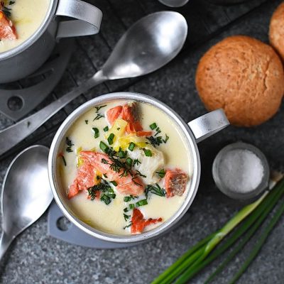 Creamy Norwegian Fish Soup Recipe - Cook.me Recipes
