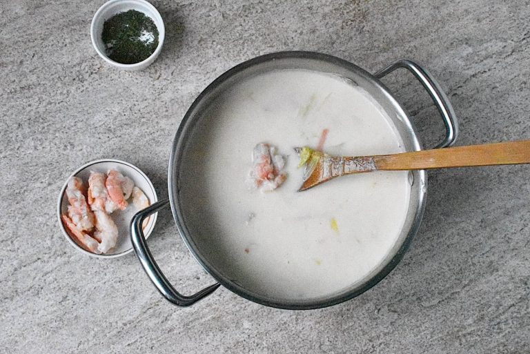 Step 7 - Creamy Norwegian Fish Soup