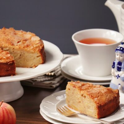 Dutch Apple Cake Recipe-Best Dutch Apple Cake-Easy Apple Cake-Traditional Dutch Apple Cake Recipe