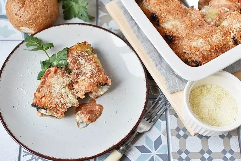 Step 9 - Eggplant Rolls with Spinach & Ricotta