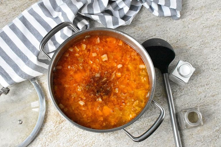 Step 6 - German Savoy Cabbage Soup
