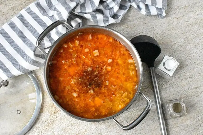 Step 6 - German Savoy Cabbage Soup