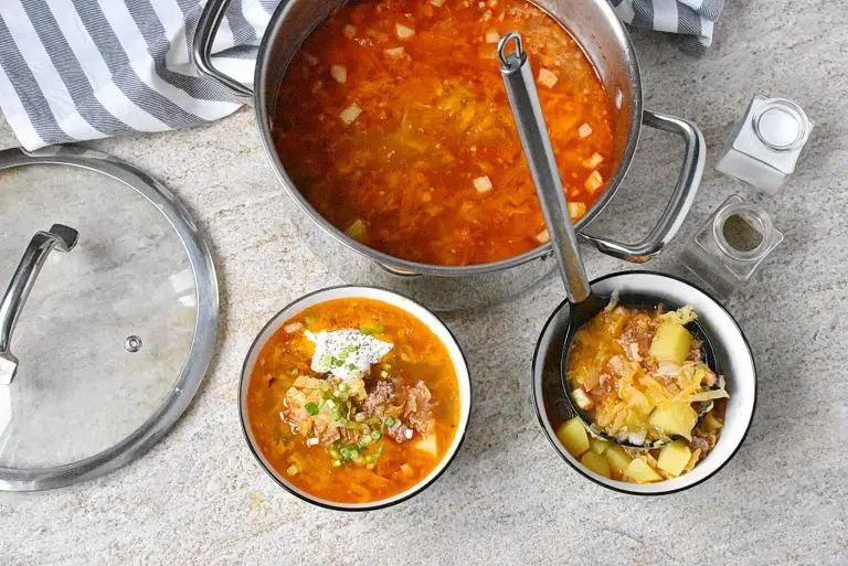 Step 7 - German Savoy Cabbage Soup