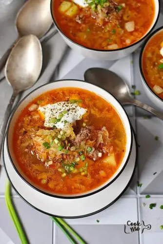 German Savoy Cabbage Soup