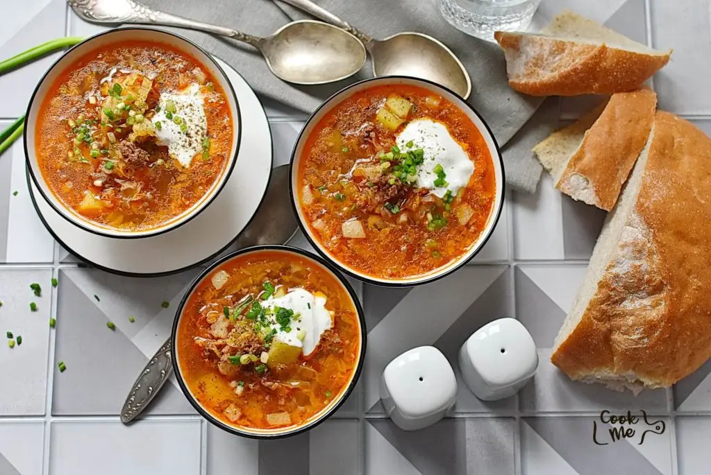 German Savoy Cabbage Soup