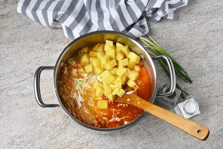 Step 4 - German Savoy Cabbage Soup