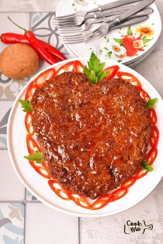 Heart-Shaped Meatloaf