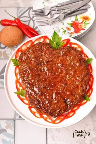 Heart-Shaped Meatloaf