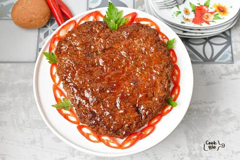 Step 7 - Heart-Shaped Meatloaf