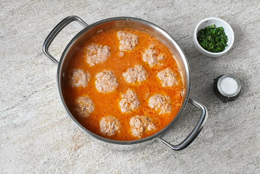 Mexican Meatball Soup recipe - step 11