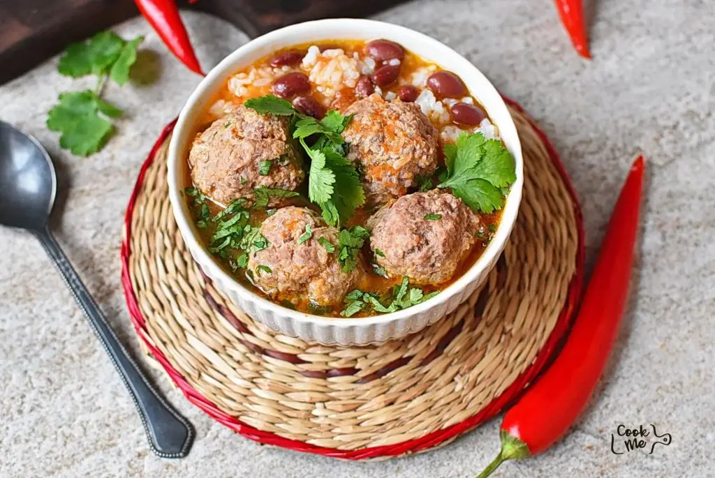 Mexican Meatball Soup
