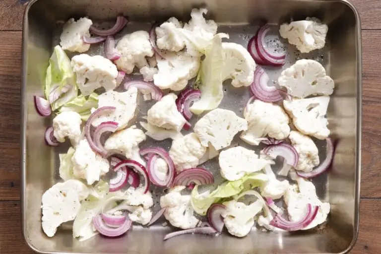 Step 2 - Roasted Cauliflower Lentil Salad
