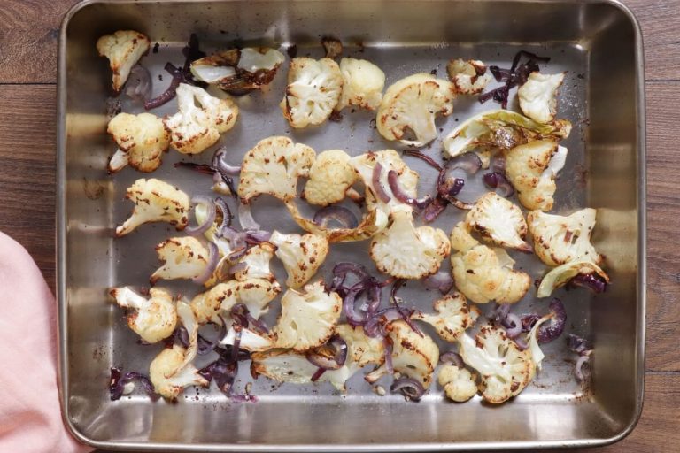 Step 3 - Roasted Cauliflower Lentil Salad